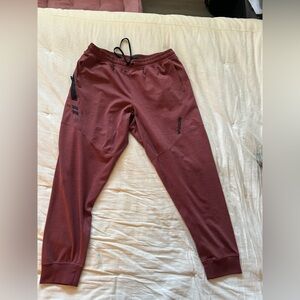 Virus Burgundy Athletic Pants